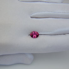 Natural pink tourmaline rubellite 2.34ct / Турмалин рубеллит - овал 10.11x7.79 мм, 2.34 карата